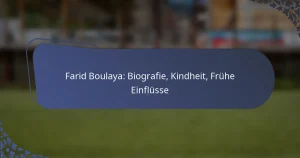 Farid Boulaya: Biografie, Kindheit, Frühe Einflüsse